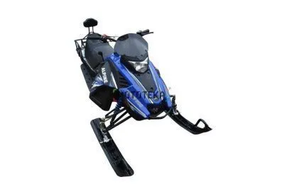 Снегоход MotoLand (Мотолэнд) ALPINE 200 синий (машинокомплект)