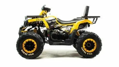 Квадроцикл MotoLand (Мотолэнд) VOX200 WILD TRACK LUX ( баланс. вал) желтый (машинокомплект)